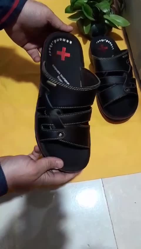 دمپایی صندل طبی کمند بادوام مردانه و پسرانه