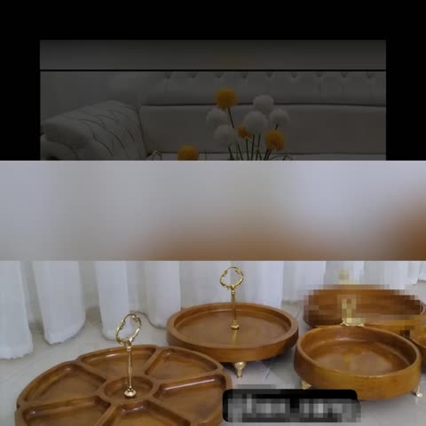 ظرف پذیرایی سنگی دوطبقه دایره(بالا25سانت پایین30سانت)جهیزیه آشپزخانه میوه خوری شیرینی خوری کادو هدیه
