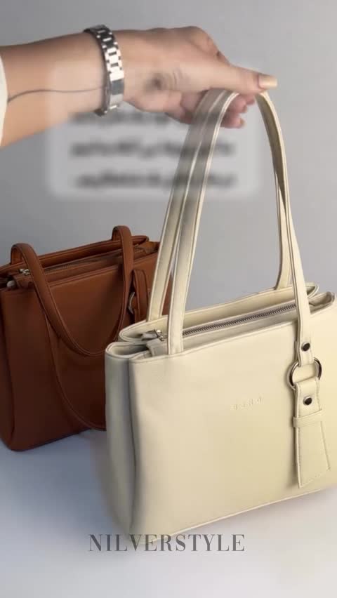 کیف زنانه دستی آویز دار مربعی سه خانه بنو کد 4766