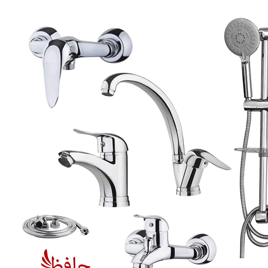 ست شیرالات برند رخشا مدل الماس (ضمانت 5 ساله حافظ) پسکرایه