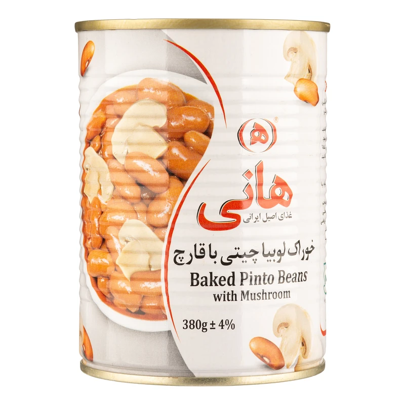 هانی خوراک لوبیا چیتی با قارچ کد14028309