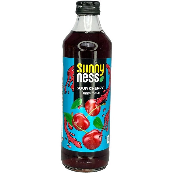 سان استار نوشیدنی میوه ای بدون گاز آلبالو 330 سی سی (حداقل 25% آبمیوه)