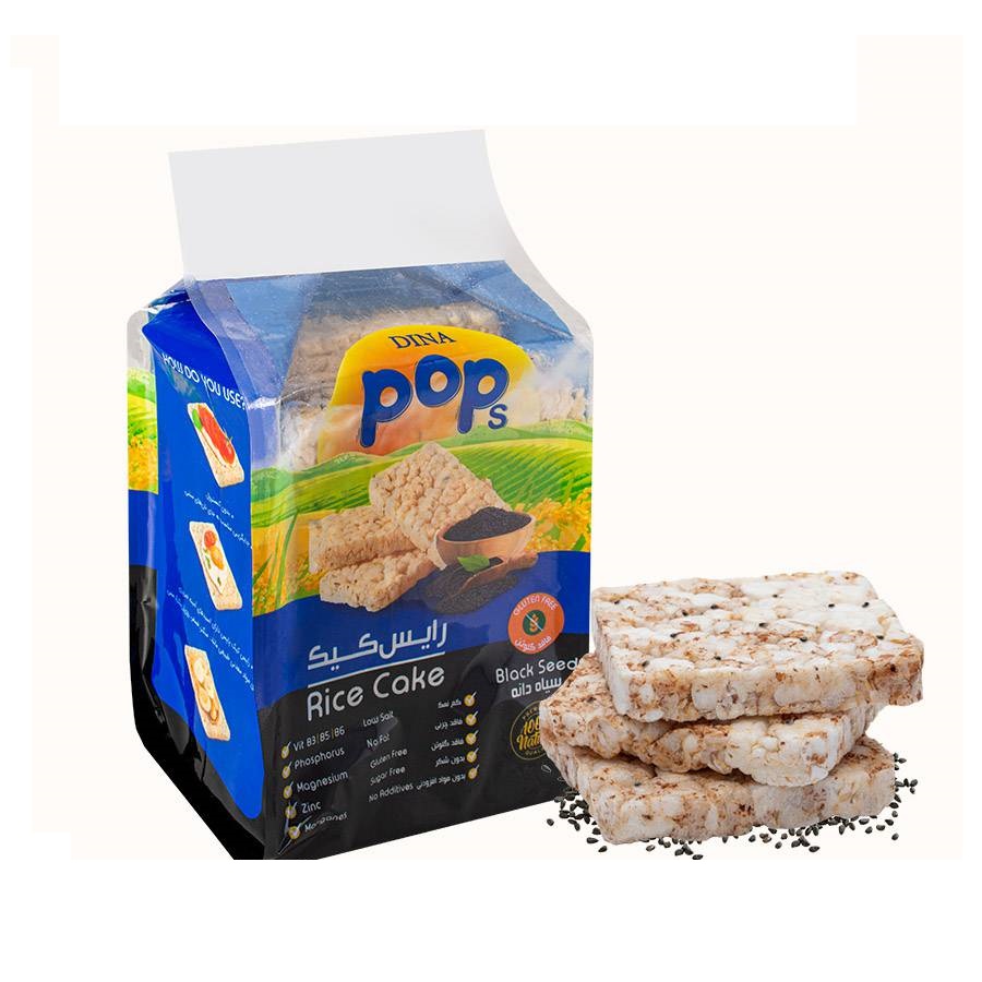 چی توز پاپس رایس کیک سیاهدانه 170 گرم