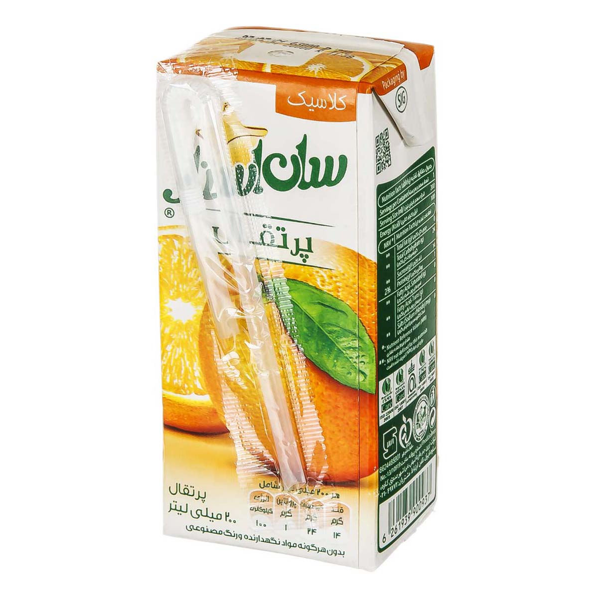سان استار آبمیوه پرتقال 200CC کد1109777