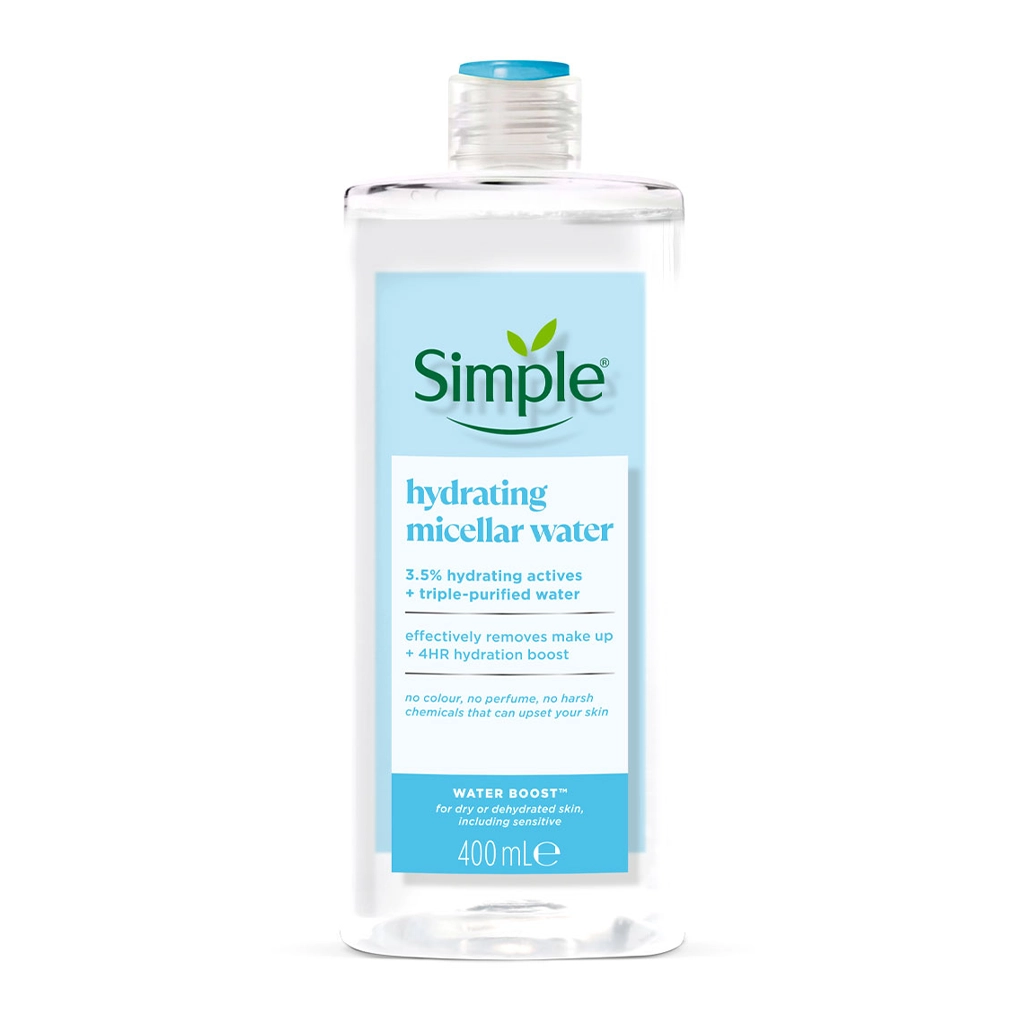 میسلار واتر هیدراتینگ آبرسان سیمپل | Simple Hydrating Micellar Water با حجم 400 میل