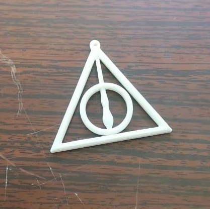 گردنبند یادگاران مرگ (Deathly Hallows) با حلقه چرخان