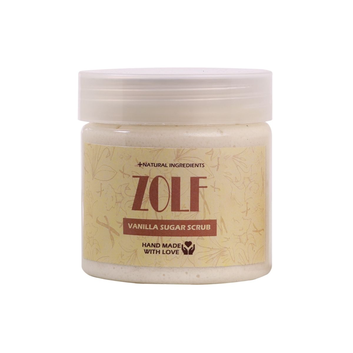 اسکراب بدن وانیل زلف لایه بردار طبیعی، نرمکننده و تغذیهکننده پوست با رایحه ملایم - 300 گرم