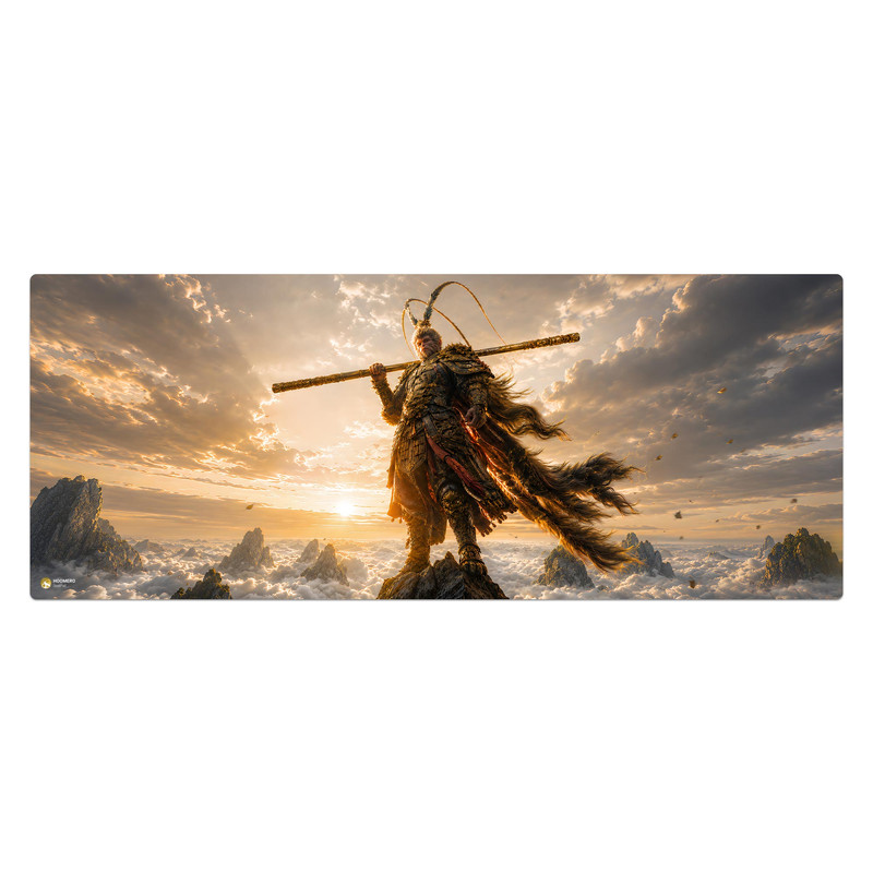 ماوس پد هومرو مدل HX587 طرح Black Myth Wukong سایز 40x100 سانتیمتر - با بهترین کیفیت
