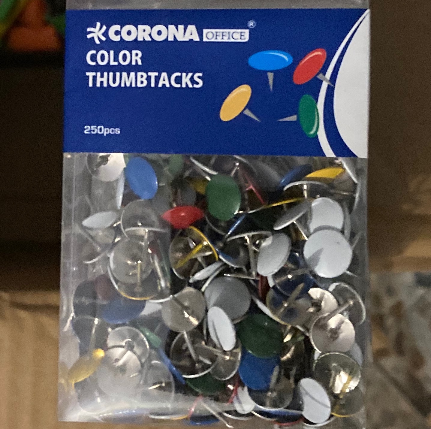 پونز رنگی کرونا 250 عددی 