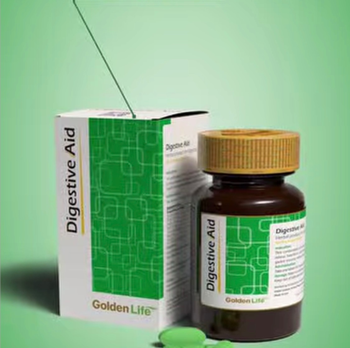قرص دایجستیو اید گلدن لایف Digestive Aid Golden Life ارسال به کل ایران رایگان