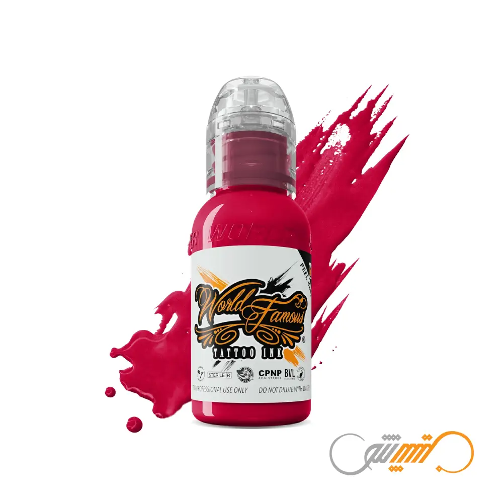 رنگ تتو ورد فیمس World Famous Rose Red
