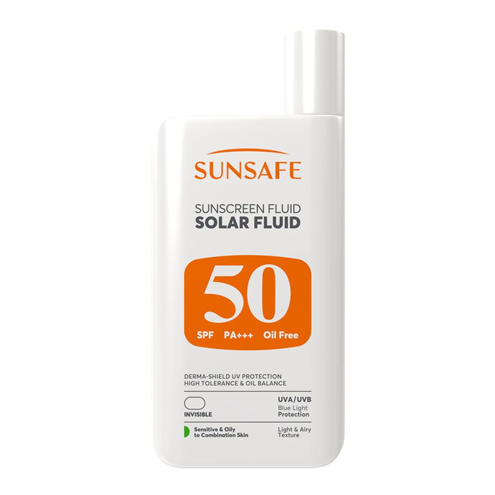 ضد آفتاب فلوئیدی بی رنگ spf30 سان سیف