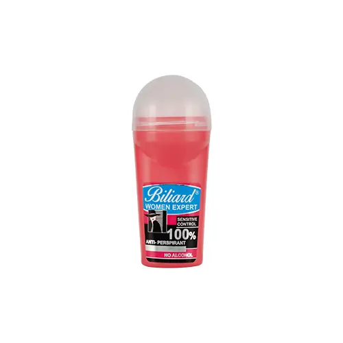رول ضد تعریق زنانه بیلیارد sensitive control حجم 80 میلی لیتر