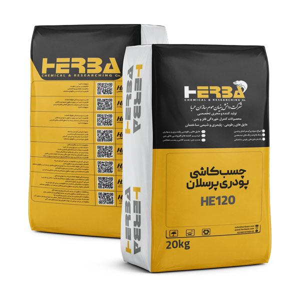 چسب کاشی پرسلان HE120 کیسه 10 کیلویی