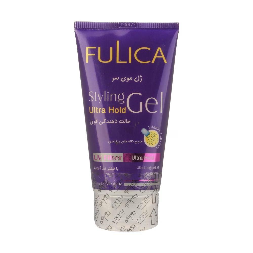 ژل مو فولیکا مدل Ultra Hold با حالت دهندگی قوی حجم 150 میلی لیتر