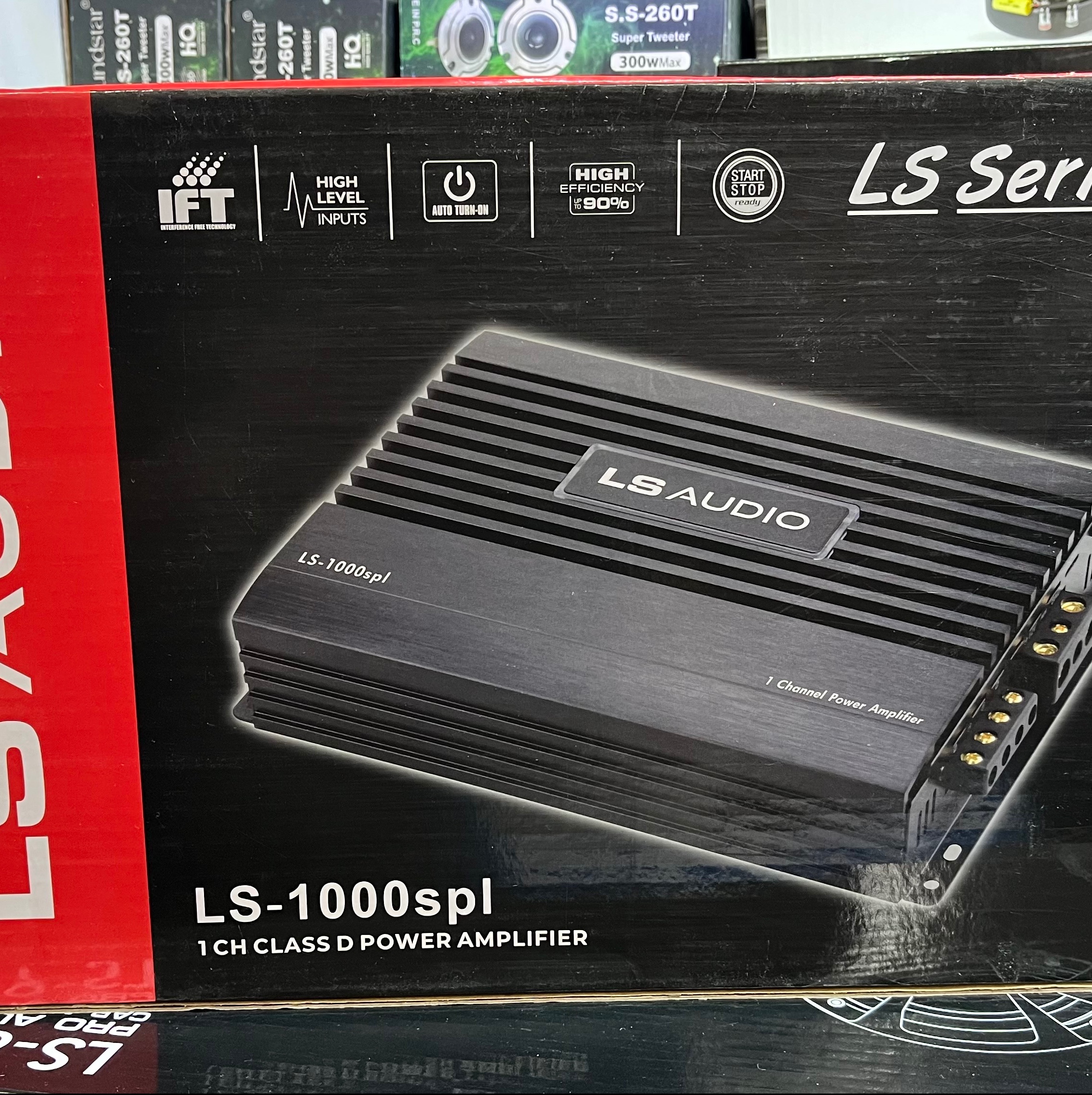 آمپلی فایر مونو ال اس آدیو مدل LS-1000SPL