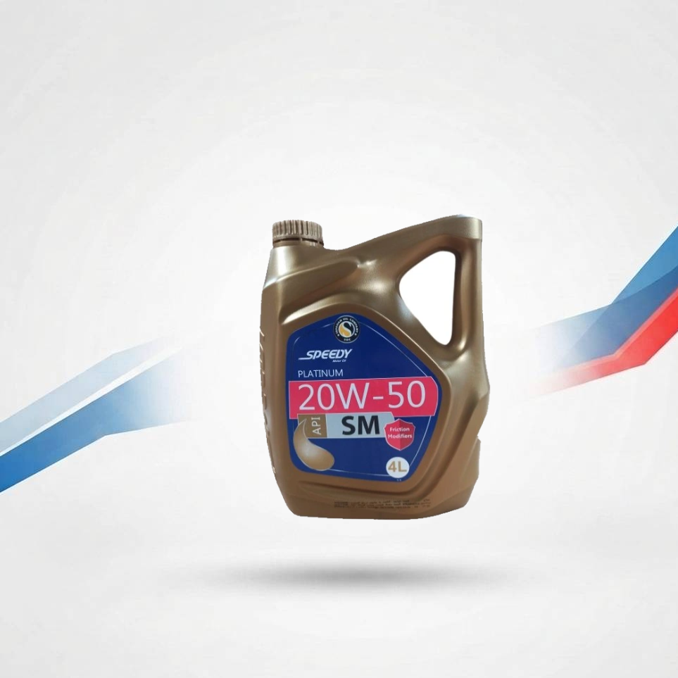 روغن موتور اسپیدی مدل پلاتینیوم 20W50 SM حجم 4 لیتر