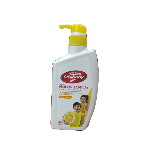 شامپو بدن آنتیباکتریال لایفبوی (Lifebuoy) مدل Total 10 – حجم 500 میلیلیتر
