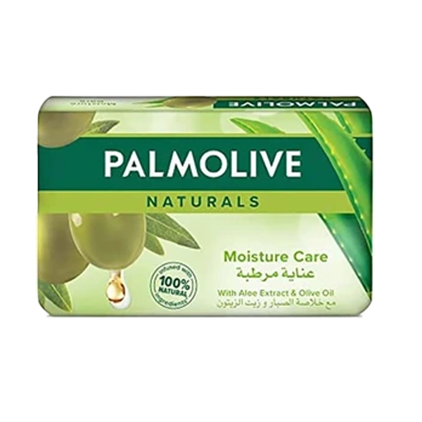 صابون پالمولیو مدل Moisture Care با عصاره آلوئهورا وزن 170 گرم بسته 6 عددی(واردات قانونی از منطقه آزاد اروند)