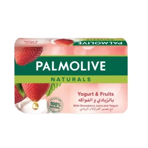 صابون پالمولیو با عصاره توتفرنگی و ماست وزن 170 گرم بسته 6 عددی(واردات قانونی از منطقه آزاد اروند)