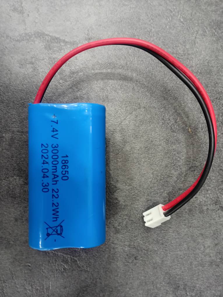باطری لیتیومی مدل 853480 7.4v ظرفیت 3000 میلیآمپرساعت