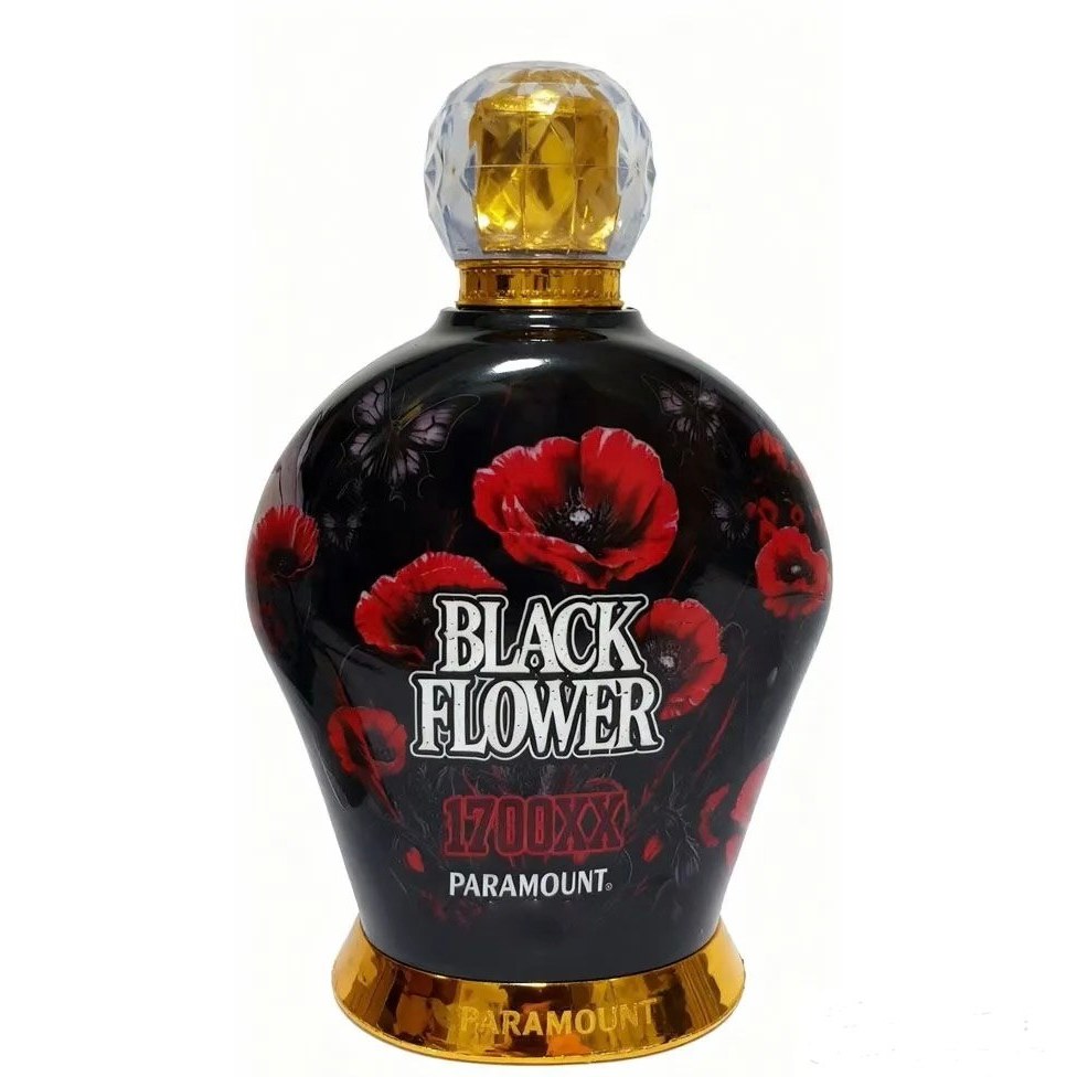 لوسیون سولار پارامونت مدل Black Flower حجم 400 میلی لیتر