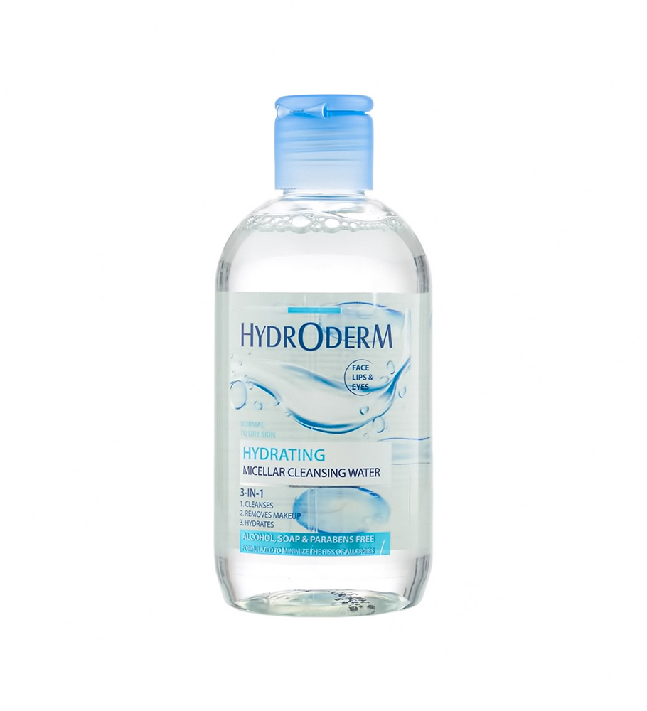آرایش پاک کن ( میسلار واتر) صورت مناسب پوست خشک و کم آبی هیدرودرم Hydroderm