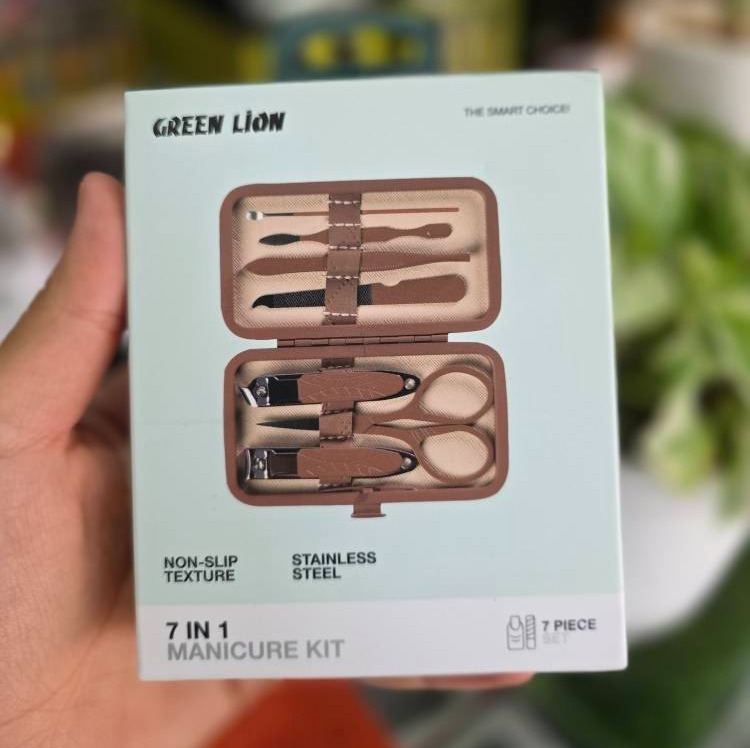 ست مانیکور Green Lion مدل Manicure Kit 7 in 1