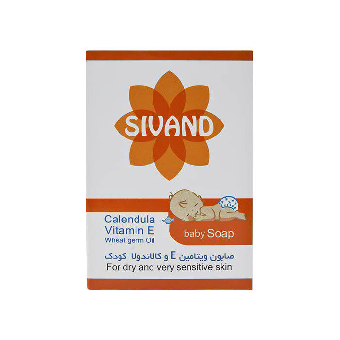 صابون بچه سیوند مدل کالاندولا وزن 90 گرم