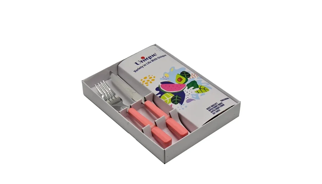 ست کارد و چنگال 12 پارچه یونیک مدل K کد 5855 (پس کرایه)