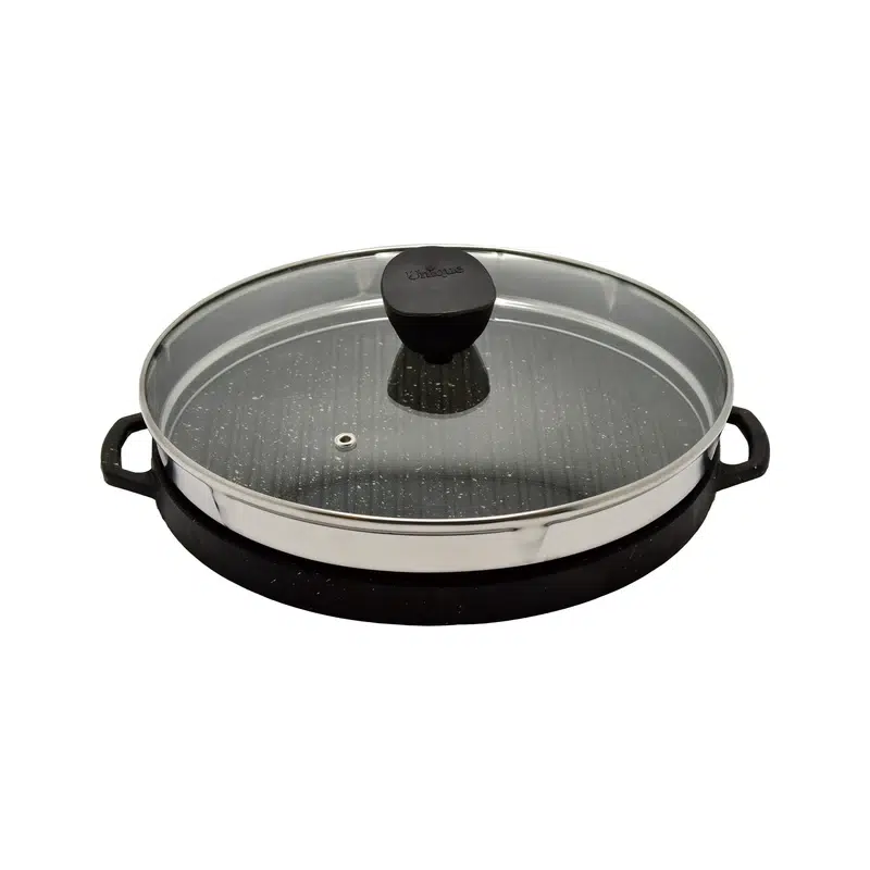 تابه گریل یونیک مدل گرد سایز 30 کد 6003 (پس کرایه)
