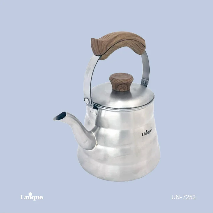 کتری استیل 2.5 لیتر لوله دار یونیک UN-7252 (پس کرایه)