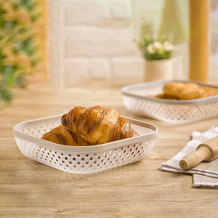 سبد نان و سبزی بزرگ لیمون طرح بافت (الوان) کد 214235 (پس کرایه)