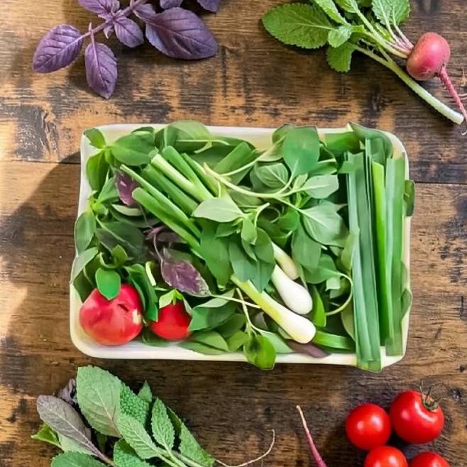 سبزی خوردن درجه یک تمیز شده