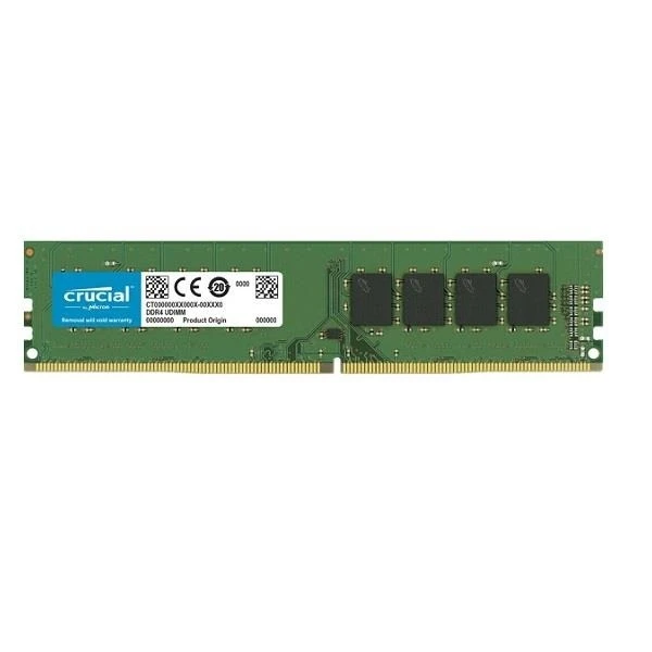 رم دسکتاپ کروشیال DDR4 تک کاناله 8 گیگابایت 3200 مگاهرتز CL22 U-DIMM ولتاژ 1.2 ولت مدل PC4-25600