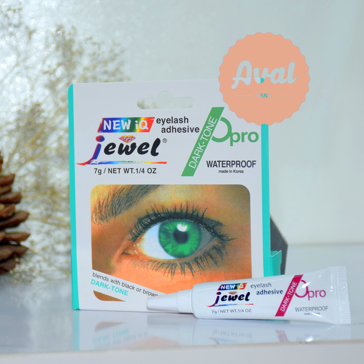 چسب مژه جیول مدل 1504 بلک حجم 7 گرم