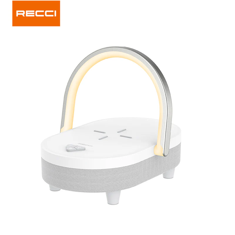 اسپیکر و شارژر بیسیم 4 در 1 RLS-L16 رسی (Recci RLS-L16 4-in-1 Speaker and Wireless Charger 15W) قبل خرید استعلام بگیرید