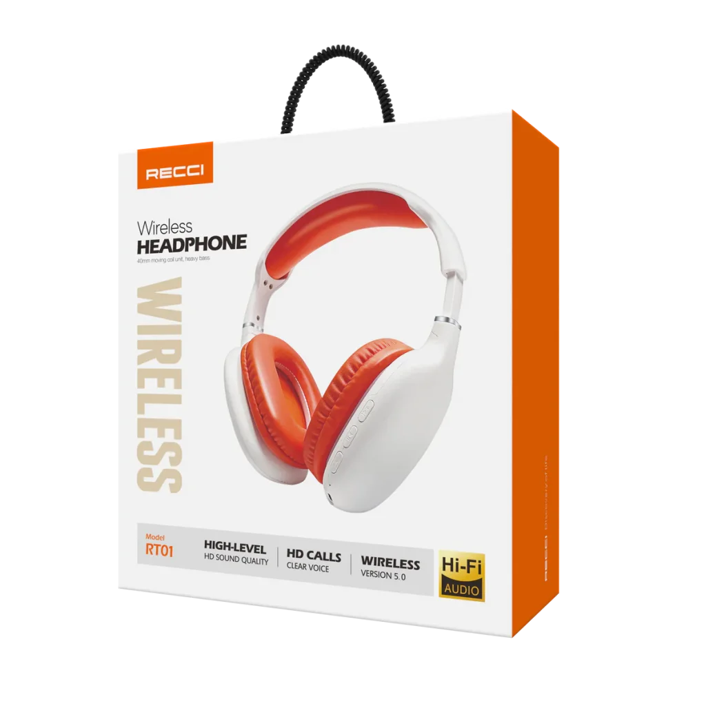 هدفون بلوتوثی و بی سیم گیمینگ RT01 رسی (Recci Wireless Gaming Headphone RT01) قبل خرید استعلام بگیرید
