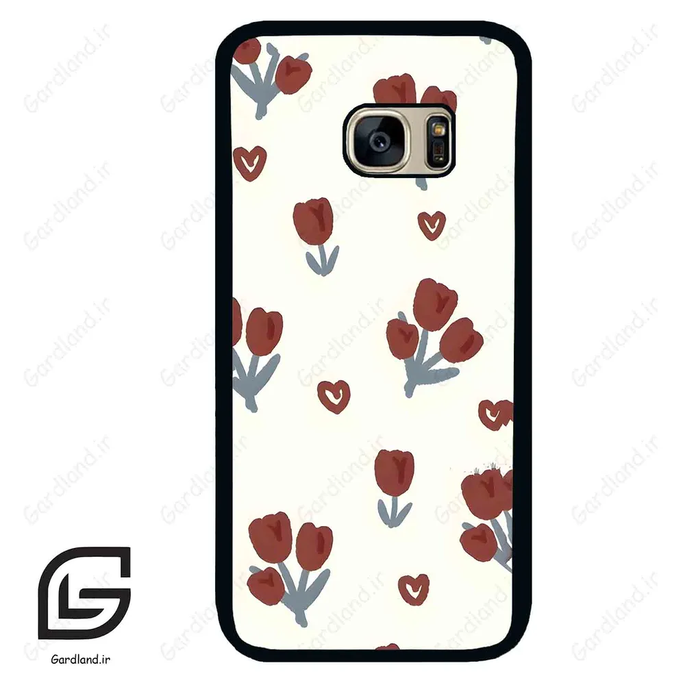قاب گوشی سامسونگ اس 7 (Galaxy S7 ) طرح گل کد 2252 گادرلند نئو