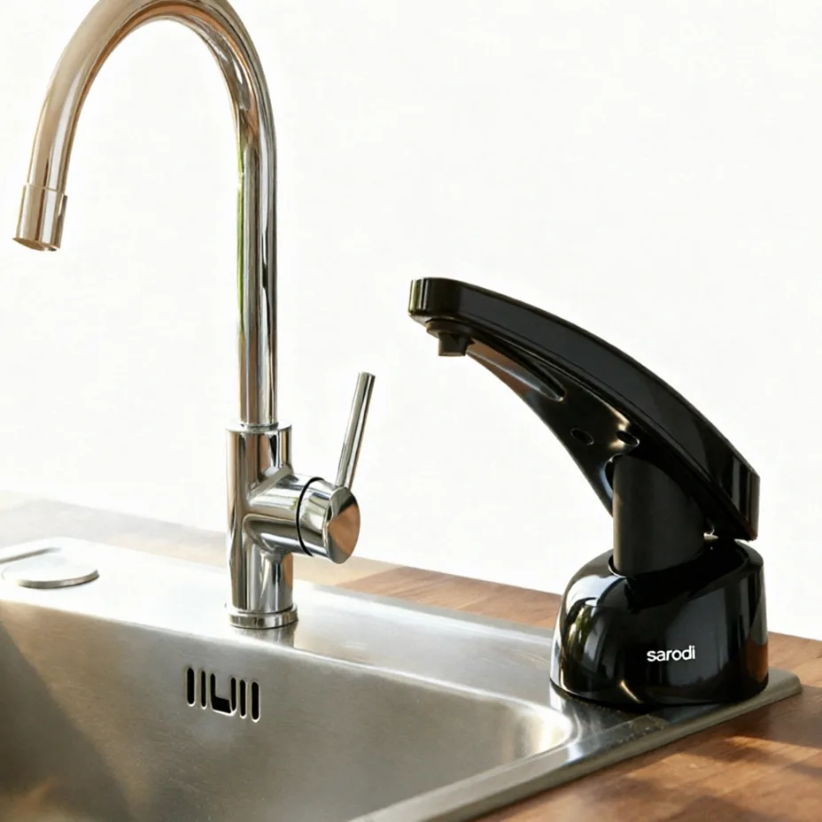 جامایع توکار های سینک(HI SINK) (مشکی) سارودی (ایمن آب)