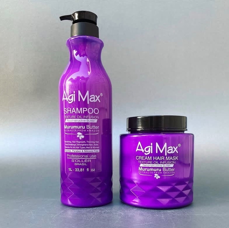 پک دو عددی شامپو و ماسک مو ایجی مکس Agi Max