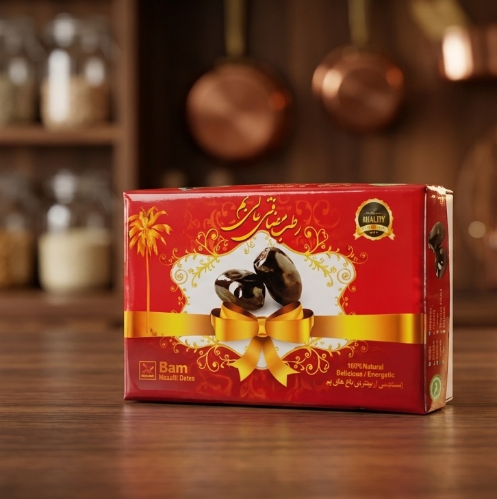 مینیاتوری جعبه خرما مگنت دار