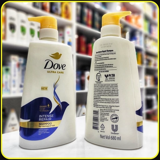 شامپو داو Dove ترمیم کننده موهای آسیب دیده 680ml انقضا 00/07/2026 قیمت با تخفیف