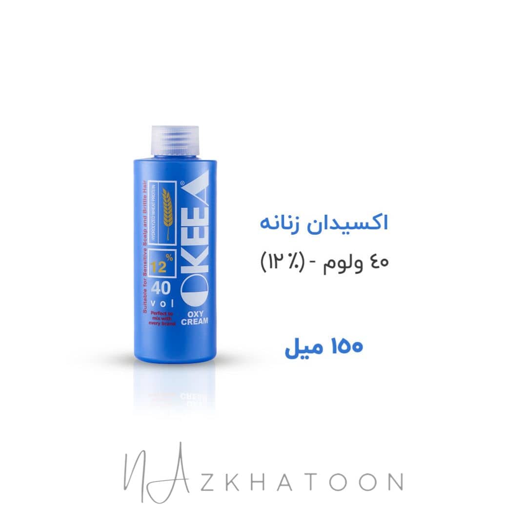 اکسیدان 12% ولوم 40 اکیا حجم 150 میل | OKEEA OXY CREAM Vol 40
