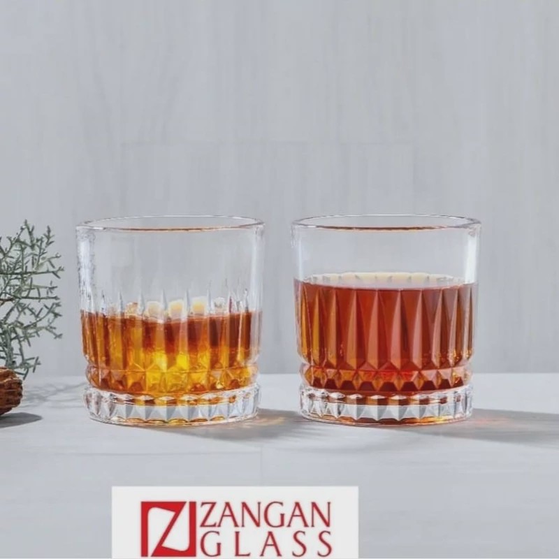 لیوان بلور جانا زنگان دست 6 عددی
