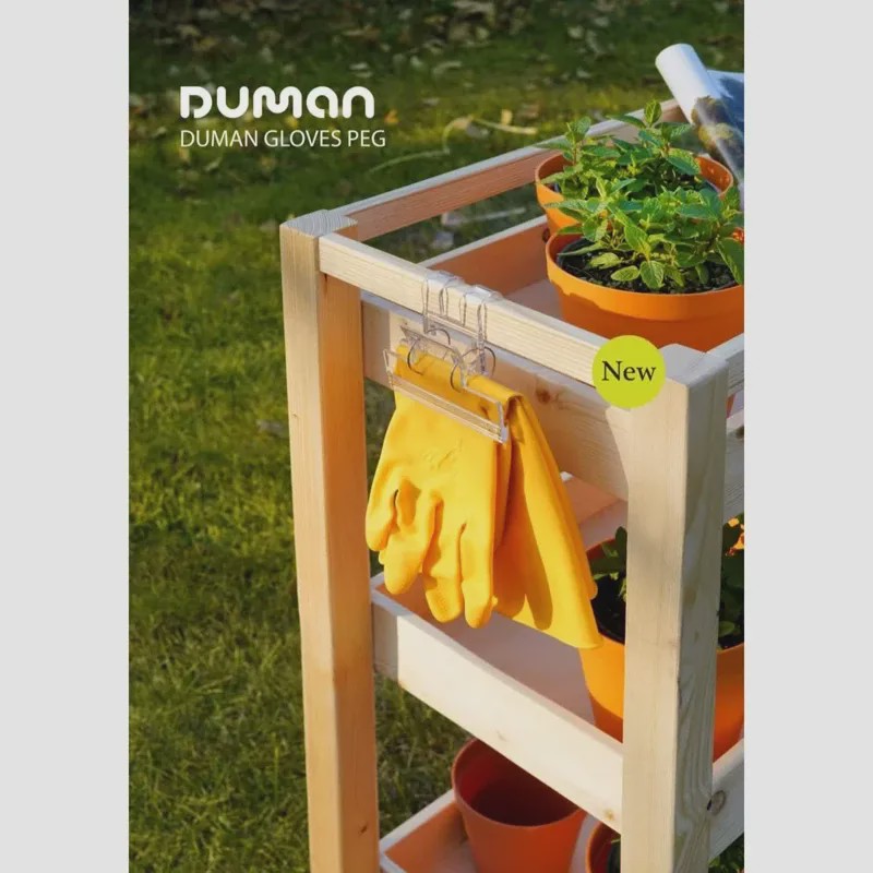 گیره آویز دستکش دومان (Duman) - مدل شفاف