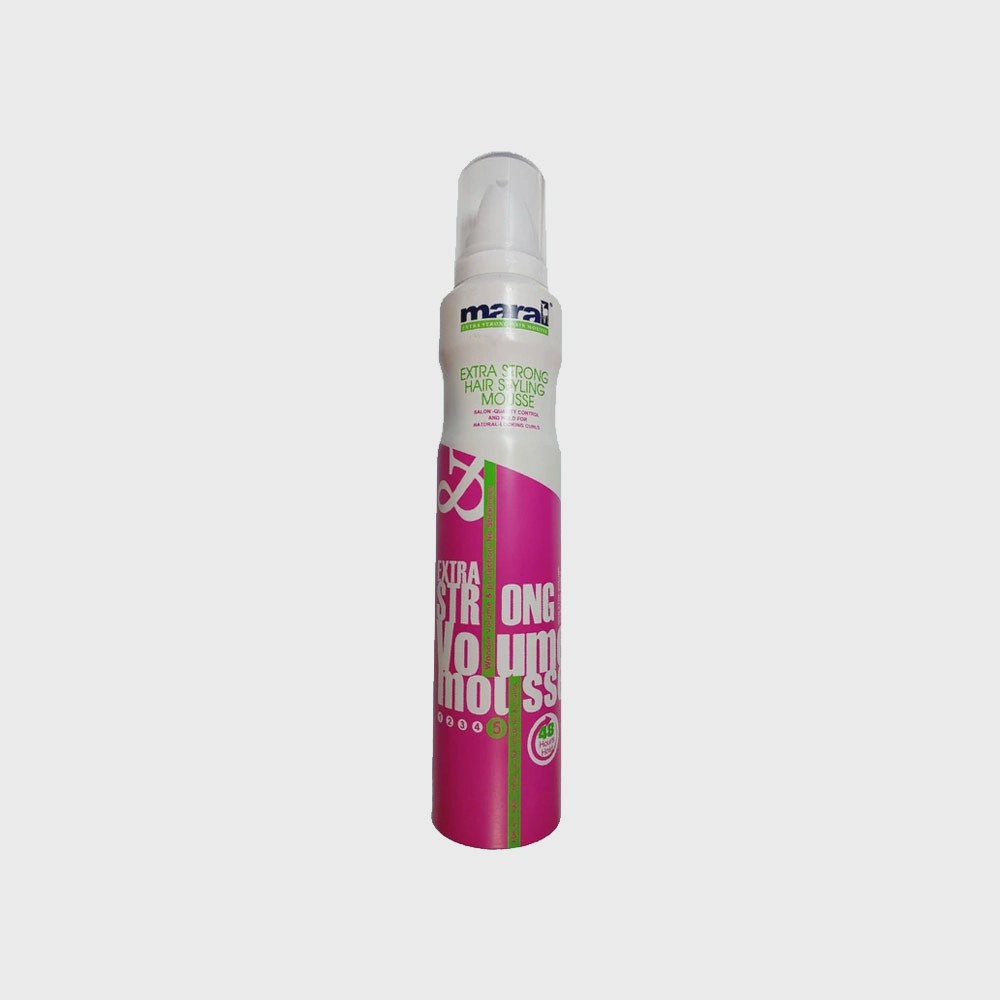 موس مو حجم دهنده خیلی قوی مارال مدل Extra Strong Volume شماره 5 حجم 200 میل