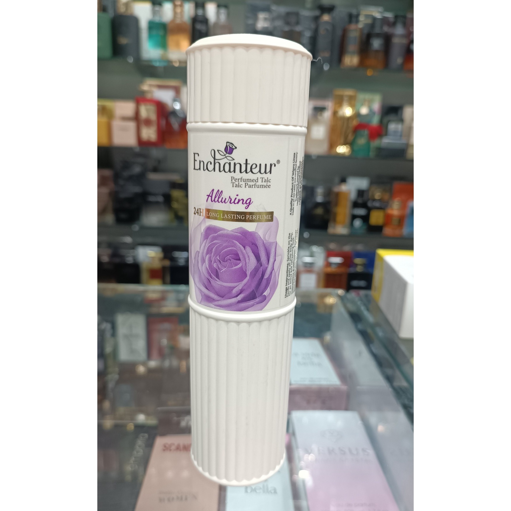 پودر تالک عطری بدن خوشبوکننده با رایحه فریبنده انشانتر Enchanteur
