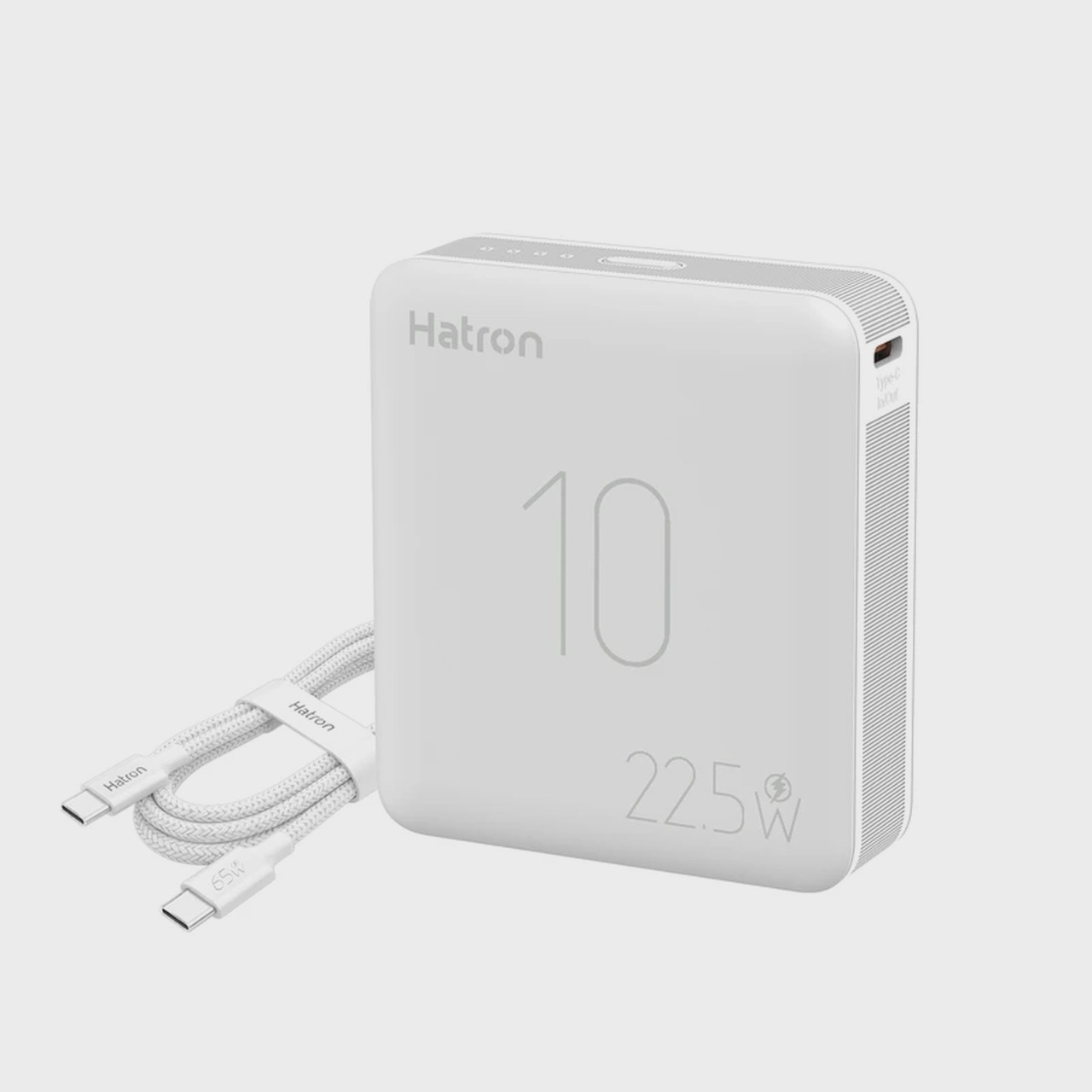 پاوربانک Hatron 22.5W 10000mAh مدل HPB1065ME - سفید