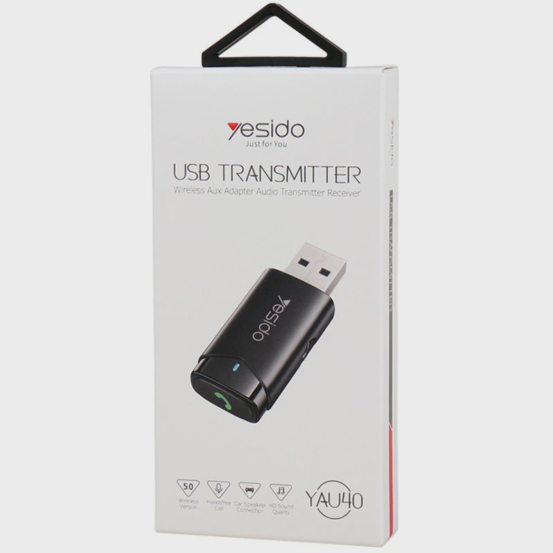 دانگل بلوتوث خودرو Yesido YAU40 AUX